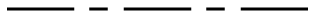 Chain thick line