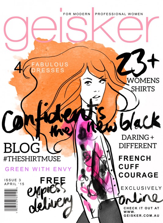geisker magazine design